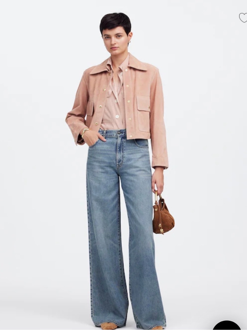 Madewell super wide leg Jean